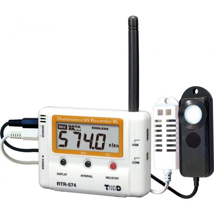 RTR-574 Lux und UV Funk- Datenlogger