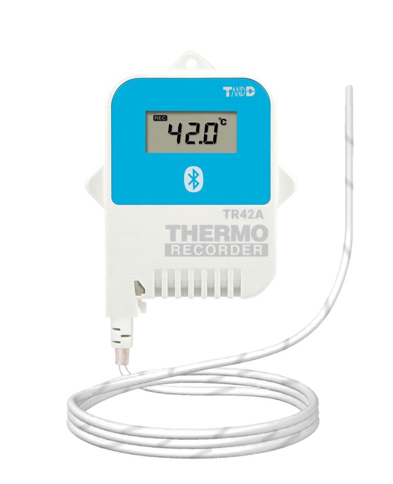 T&D TR42 Bluetooth Temperatur Datenlogger externer Temperatursensor