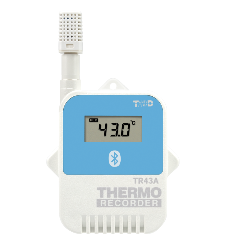 T&D TR43 Temperatur und Feuchte Datenlogger Bluetooth