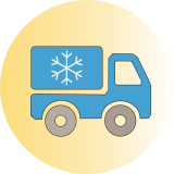 Icon für Kühltransport